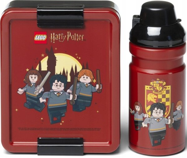Детска кутия за закуски с бутилка 2 бр. Harry Potter - LEGO®