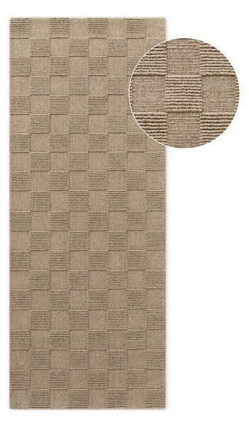 Кафява ръчно изработена вълнена пътека 80x200 cm Scala – Villeroy&Boch