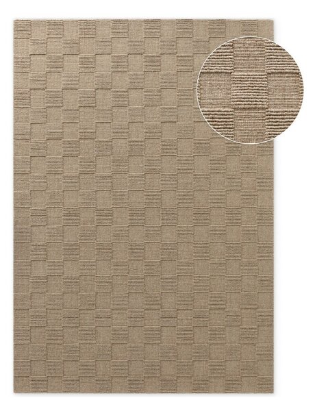Кафяв ръчно изработен вълнен килим 120x170 cm Scala – Villeroy&Boch