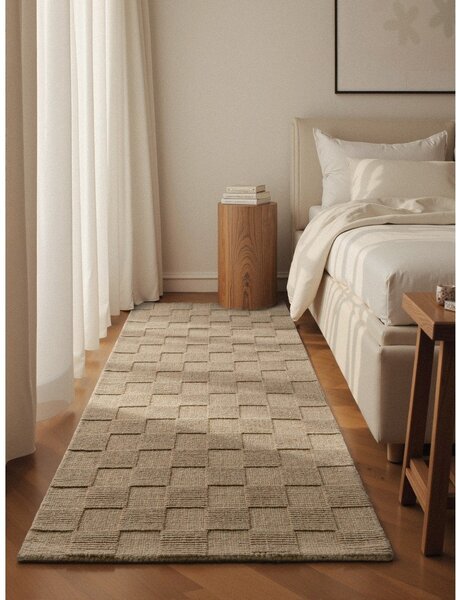 Кафява ръчно изработена вълнена пътека 80x200 cm Scala – Villeroy&Boch