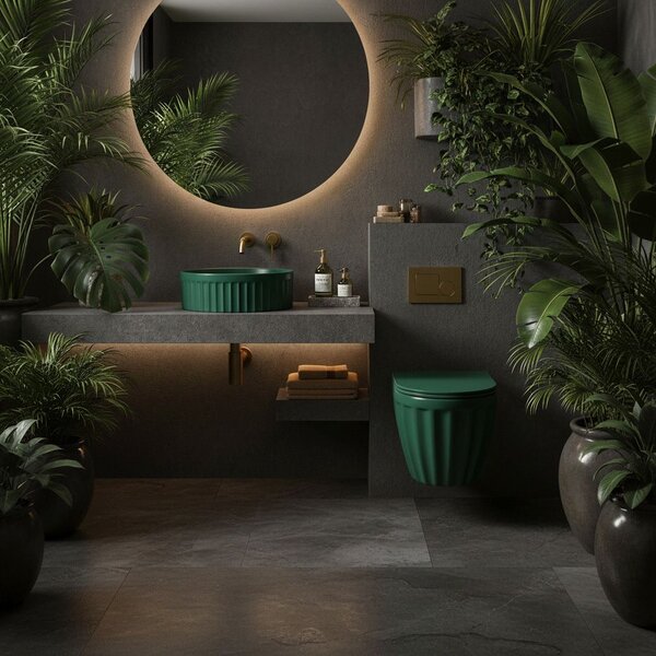 Умивалник за плот DUO Matcha Matt