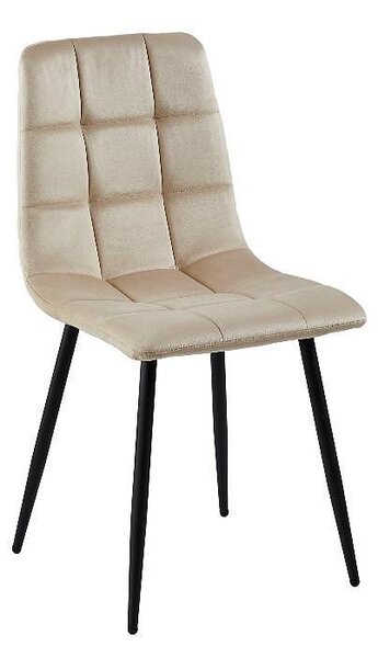 Трапезен стол Cobe Velvet - 45 x 55.5 x 89 cm, различни цветове