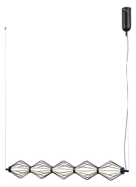 Висяща лампа SEVIL PND-34403-5-BK ITALUX