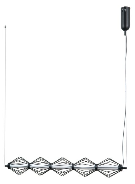 Висяща лампа SEVIL PND-34403-5-BK ITALUX