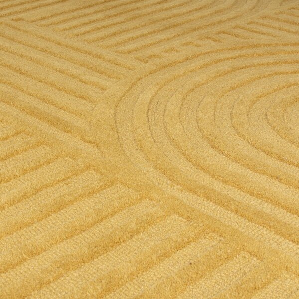 Килим Zen Garden Жълт Охра 160X230 см, Flair Rugs