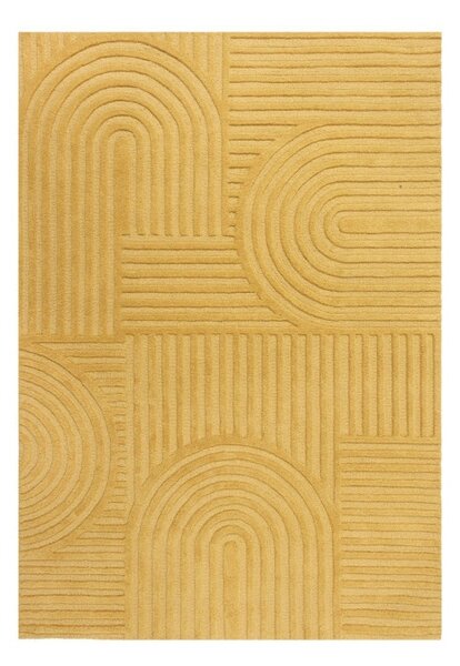 Килим Zen Garden Жълт Охра 160X230 см, Flair Rugs