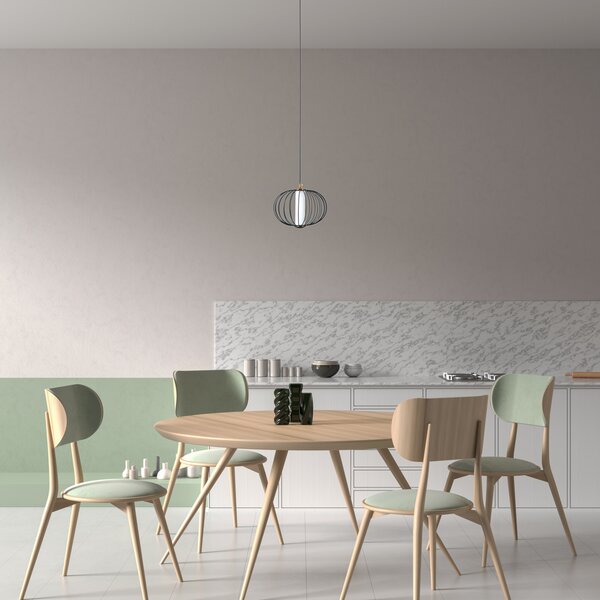 Висяща лампа RABEL PND-344221-1-BK ITALUX