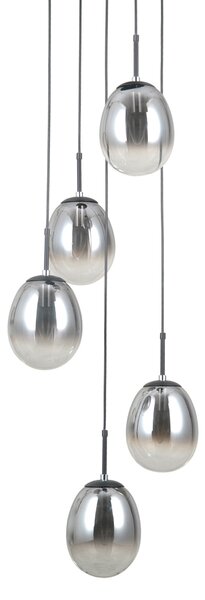 Висяща лампа MEOLO PND-40825-5-BK ITALUX
