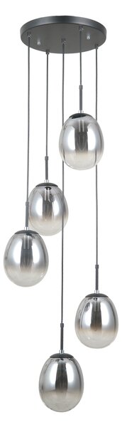 Висяща лампа MEOLO PND-40825-5-BK ITALUX
