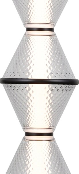 Висяща лампа FUENTE PND-34395-3V-BK ITALUX