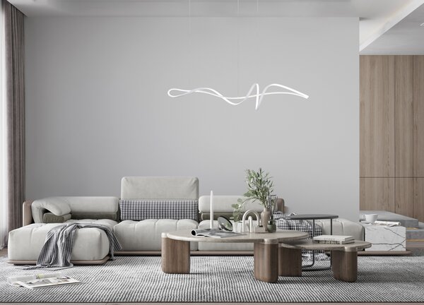 Висяща лампа MILA PND-23523-WH ITALUX