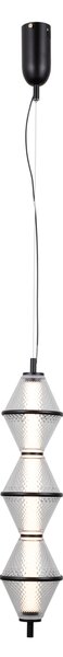 Висяща лампа FUENTE PND-34395-3V-BK ITALUX