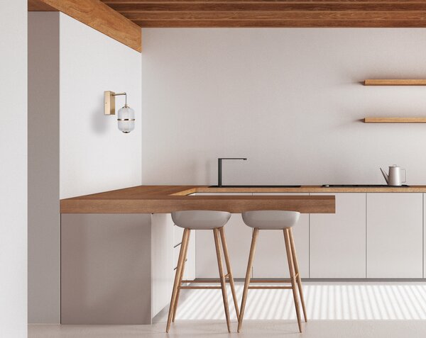 Стенна лампа ALANI WL-34375-1-HBR ITALUX