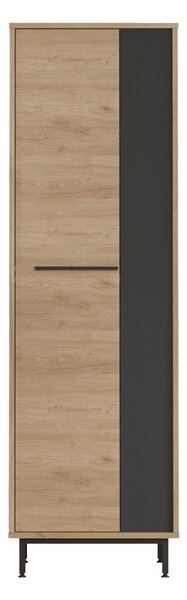 Поставка за обувки, Scarpera, Pako World, антрацит-естествен цвят, 57x35x185 см