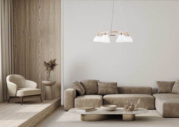 Висяща лампа MONTIELA PND-34374-6-HBR ITALUX