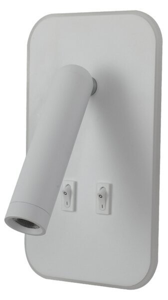 Стенна лампа NOVA WL-83957-1-WH ITALUX