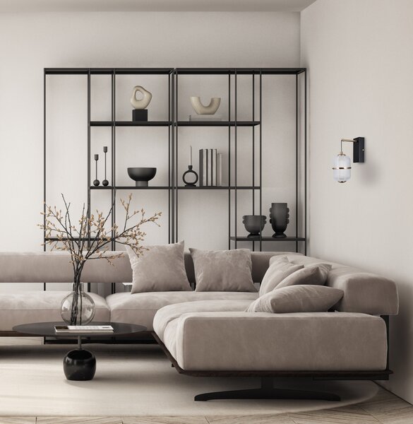 Стенна лампа ALANI WL-34375-1-BK ITALUX