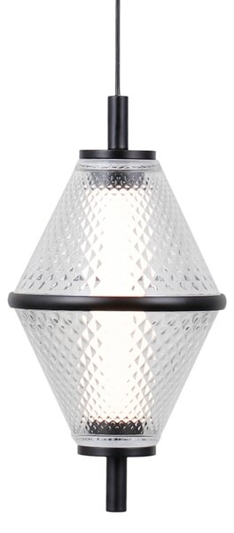 Висяща лампа FUENTE PND-34395-3-BK ITALUX