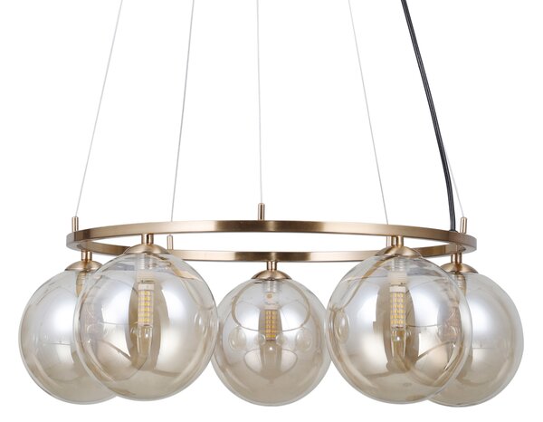 Висяща лампа MOLITE PND-1098-5R-HB ITALUX