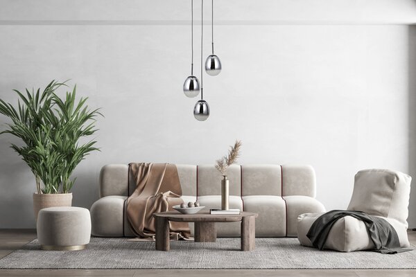 Висяща лампа MEOLO PND-40825-3-BK ITALUX