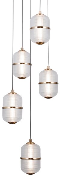 Висяща лампа ALANI PND-34375-5-HBR ITALUX