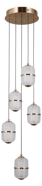 Висяща лампа ALANI PND-34375-5-HBR ITALUX