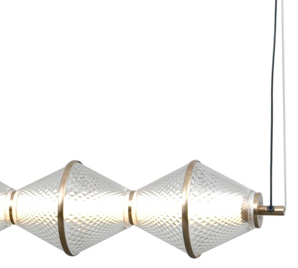 Висяща лампа FUENTE PND-34395-5-HBR ITALUX