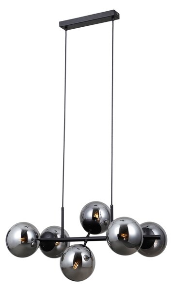 Висяща лампа MOLITE PND-1098-6-BK ITALUX
