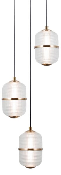 Висяща лампа ALANI PND-34375-3-HBR ITALUX