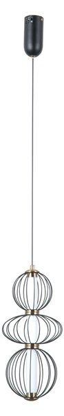 Висяща лампа RABEL PND-344221-3V-BK ITALUX