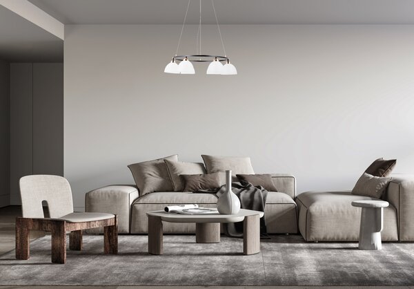 Висяща лампа MONTIELA PND-34374-6-BK ITALUX