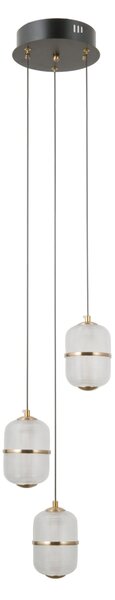 Висяща лампа ALANI PND-34375-3-BK ITALUX