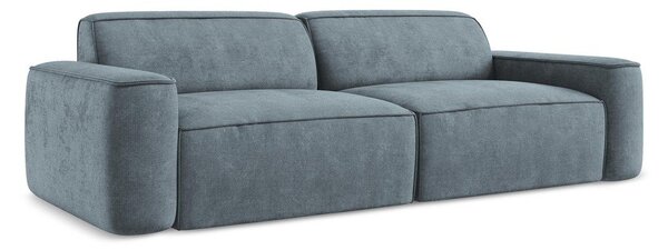 Сиво-син шенилов диван 244 cm Omao – Makamii
