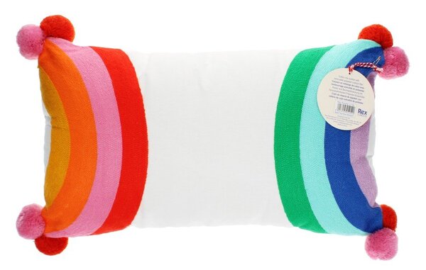 Детска възглавница със смес от памук 50x33 cm Rainbow – Rex London