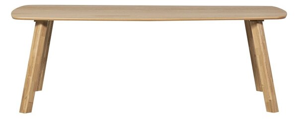 Трапезна маса от масивен дъб 100x220 cm Tablo – WOOOD