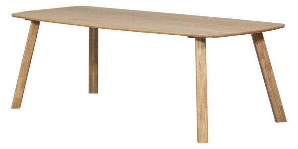 Трапезна маса от масивен дъб 100x220 cm Tablo – WOOOD