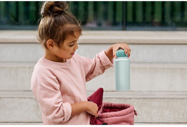 Светлозелена детска бутилка 400 ml Little farm – Mepal