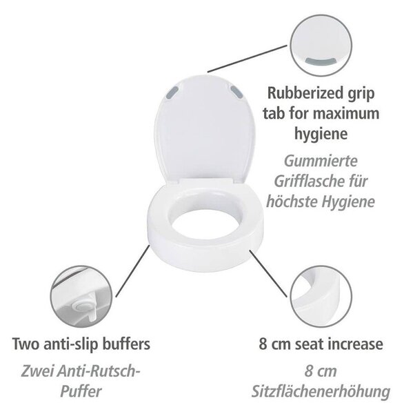 Тоалетна седалка White Comfort Secura - Wenko