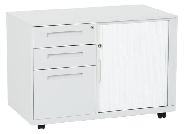 Кардекс Carmen CR-1850 K, 2x рафтове, 2x чекмеджета, прахово боядисан, метален, заключване