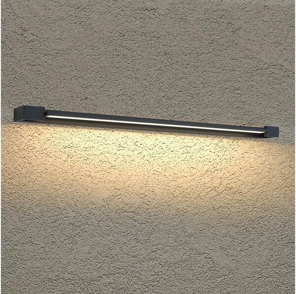BRILAGI - LED Външна стенна лампа AQUA LINE LED/28W/230V 100 cm IP44 черна