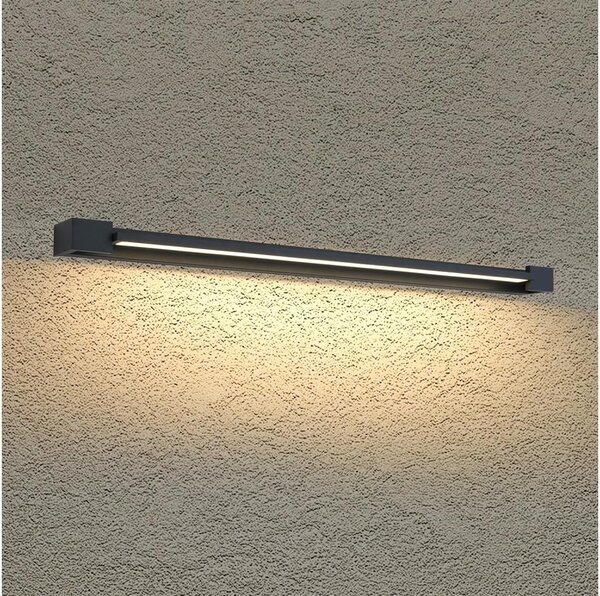 BRILAGI - LED външно стенно осветително тяло AQUA LINE LED/20W/230V 80 cm IP44 черно