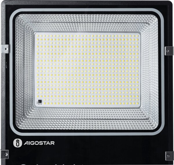Aigostar-LED Соларен LED прожектор/200W/3,2V 3600mAh 3000K/4000K/6500K IP66 + дистанционно управление