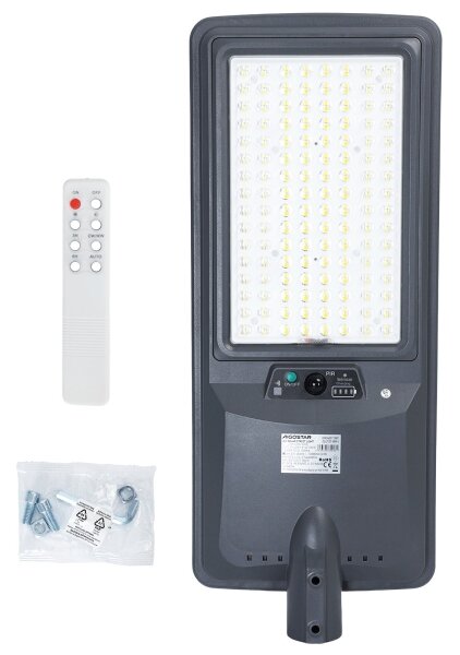 Aigostar - LED соларна улична лампа със сензор LED/300W/3,2V 3600mAh + дистанционно управление