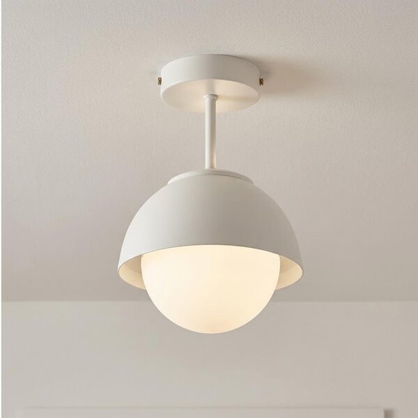 BRILAGI - Плафониера COSMO 1xE27/60W/230V бял/златист