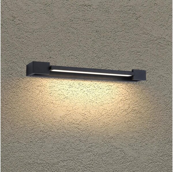 BRILAGI - LED Външно стенно осветително тяло AQUA LINE LED/12W/230V 45 cm IP44 черно