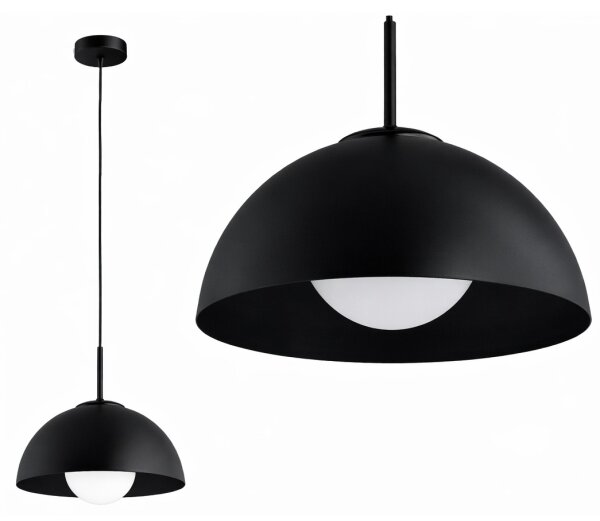 BRILAGI - Полилей на кабел COSMO 1xE27/60W/230V Ø 30 cm черен