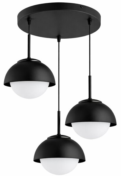 BRILAGI - Полилей на кабел COSMO 3xE27/60W/230V черен