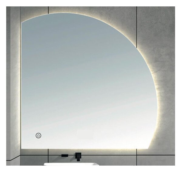 BRILAGI - LED огледало за баня QUARTIERE LED/31W/230V 95x90 cm IP44 димируемо + CCT