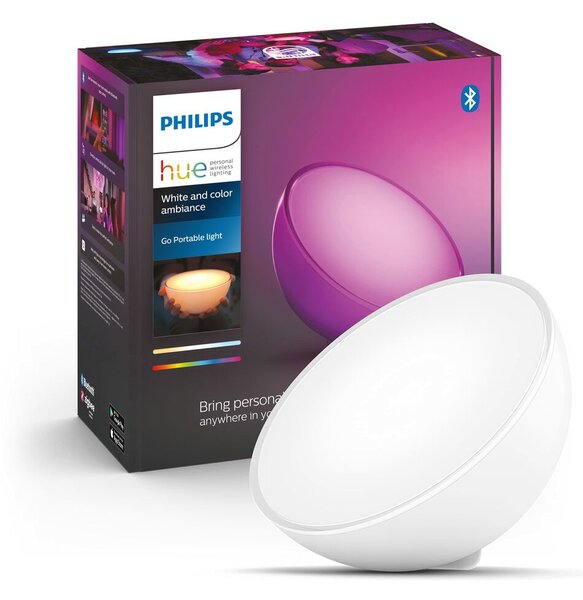 Настолна лампа Philips Lámpara portátil Go (último modelo) Бял Пластмаса 12 V 220-240 V 15 cm