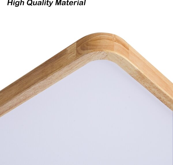 Brilagi - димируемо LED осветително тяло WOODLINE SQUARE LED/100W/230V дъб 80x80 cm + дистанционно управление